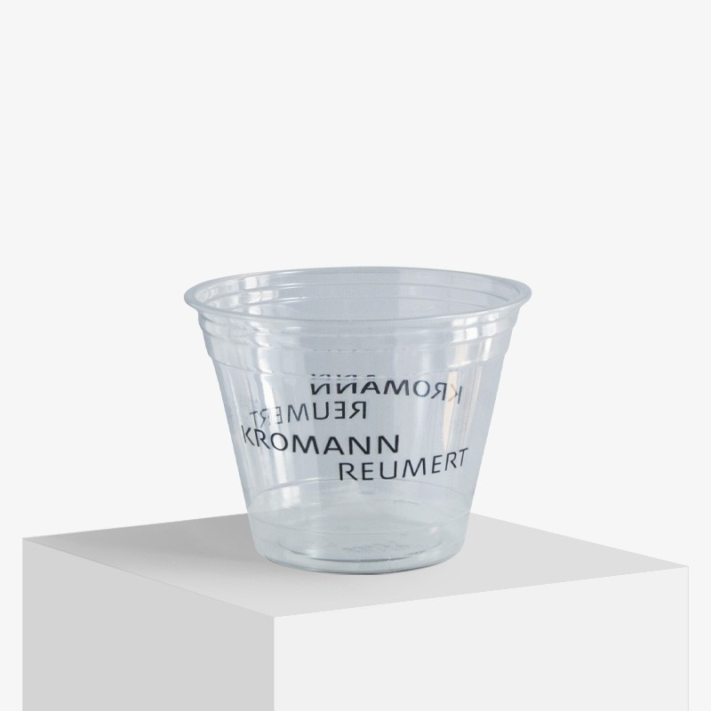Plastikbecher mit eigenem Logo Plastikbecher mit eigenem Logo