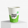 Bedruckte BIO & FSC Pappbecher