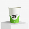 Kartonbecher mit Logo