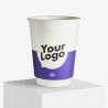 350 ml doppelwandiger Pappbecher mit Ihrem Logo