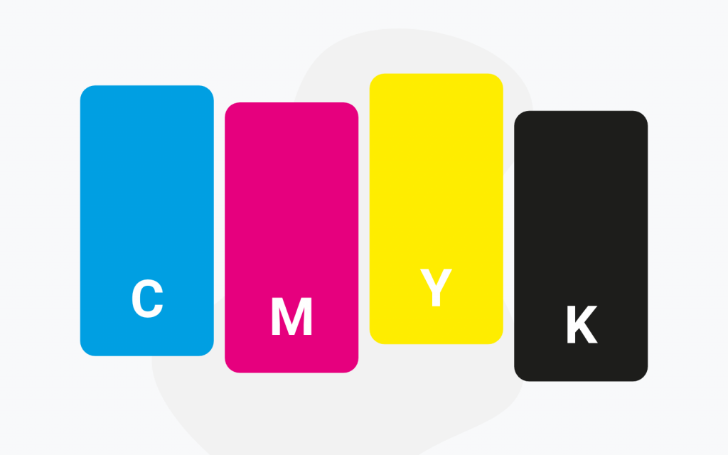 allcmykcolorsboard | Limepack Trykmetoder på papkrus med logo | Limepack all cmyk colors board