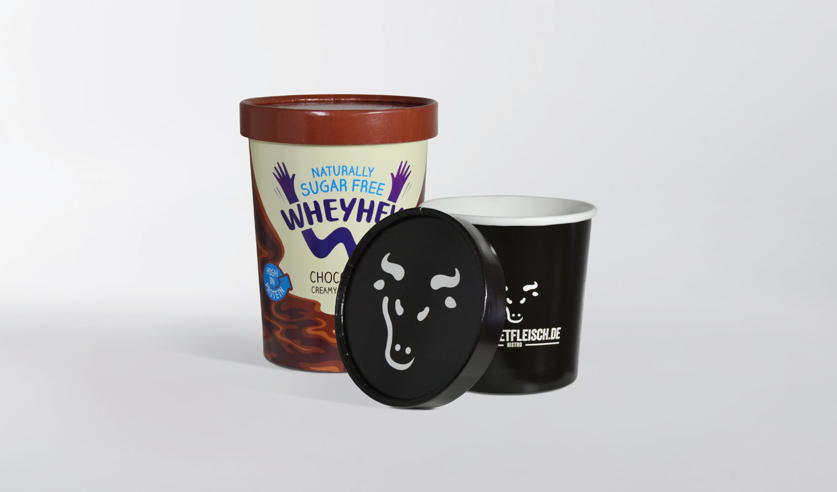 ice cream cups with lids by limepack